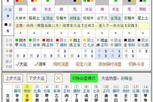 四柱八字查询,八字命排盘免费