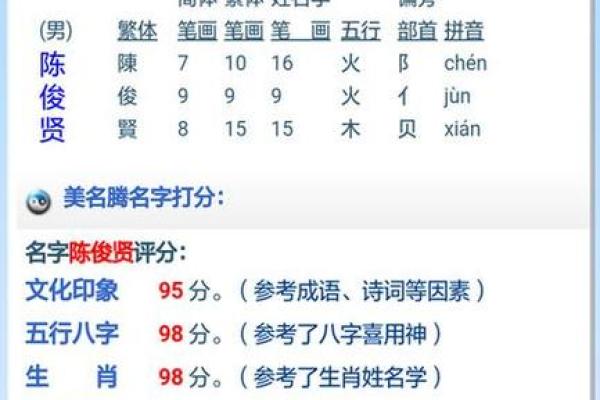 姓名测分免费测试周易