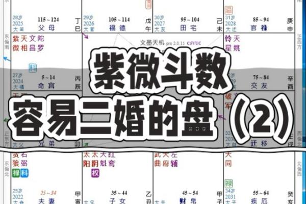 紫微斗数二婚 紫微斗数二婚配偶特征？