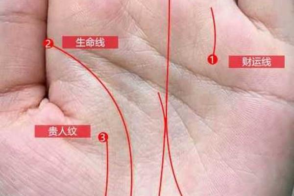 图解;手相赌运纹算命