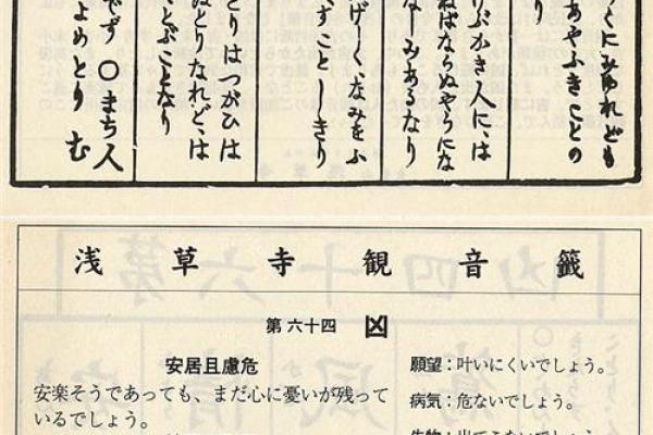 方岩灵签解签66