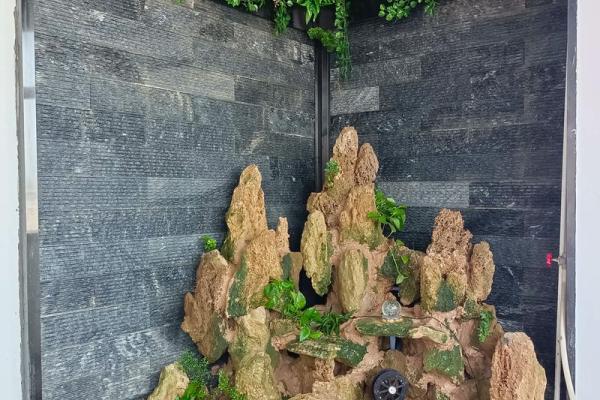 假山石材风水
