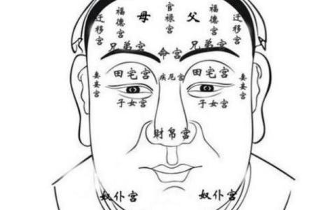 民间面相算命顺口溜