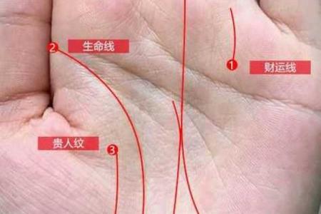 图解;手相赌运纹算命