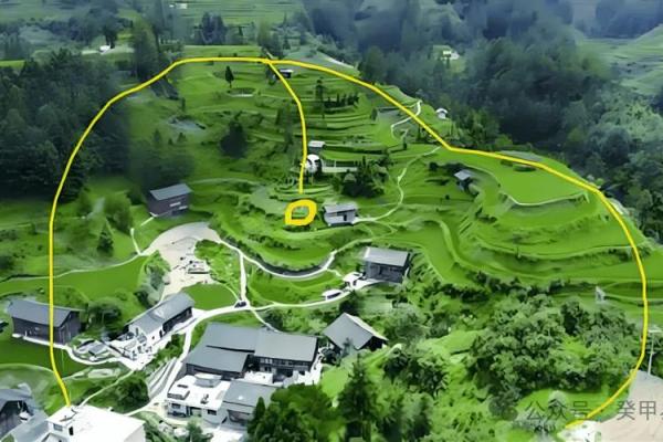 农村山区房子看风水图