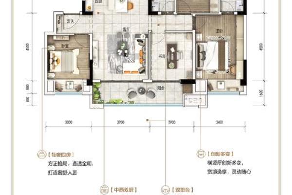 碧桂园房子的风水设计图
