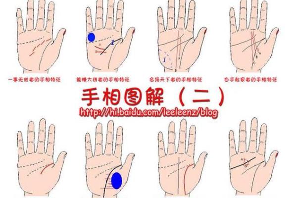 女人手纹算命图解,有福气的女人手相