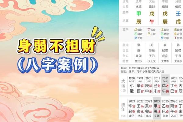 五分钟教你学看八字案例53- 身弱财旺 有比劫助身 才能更好的去担财