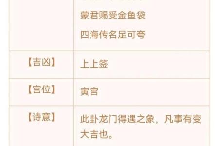 观音普菩灵签
