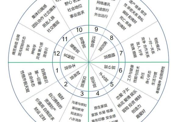 如何看懂自己的命盘十二宫,星盘12宫位代表含义