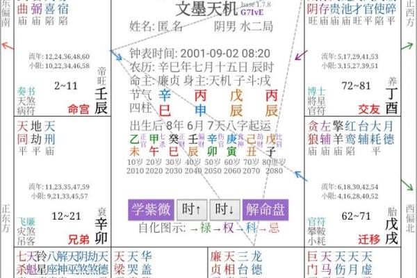 紫薇斗数之天府