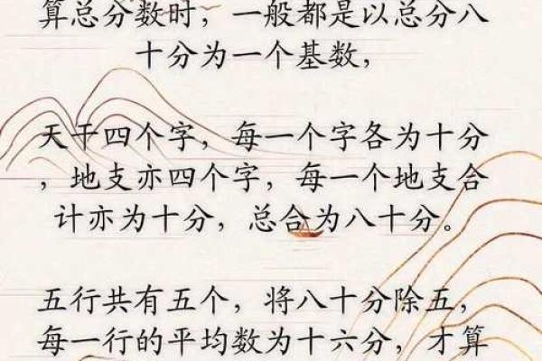 八字衰旺,一张图看懂自己的八字
