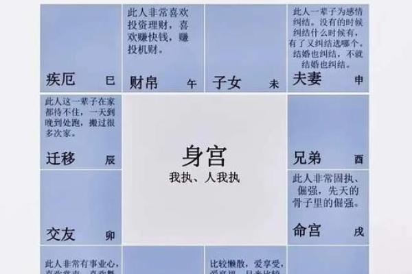 紫薇斗数命身宫