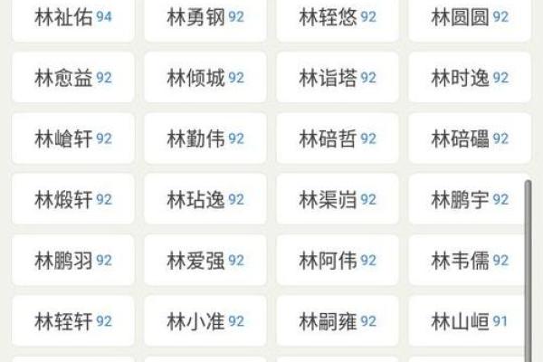 林姓男孩名字大全-林姓男孩起名字大全-林姓名字大全姓名