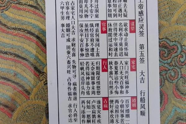 玉皇灵签第3十四签
