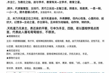 紫薇斗数身主天机