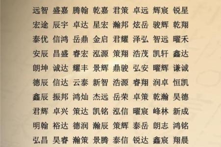 最准确生辰八字起名