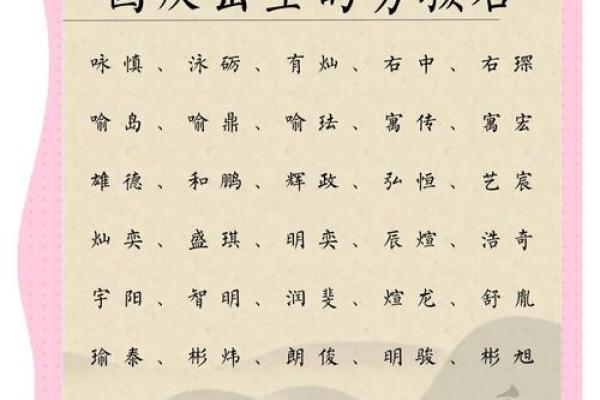 2019年3月12号子时出生的男孩应该起什么样的名字姓名