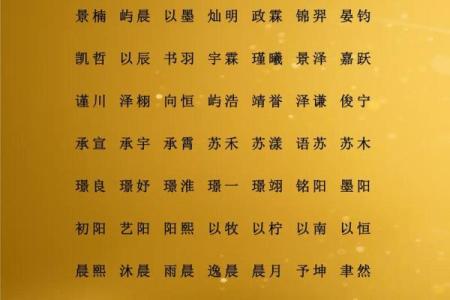 生辰八字起名字