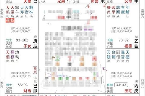 紫薇斗数专属命盘