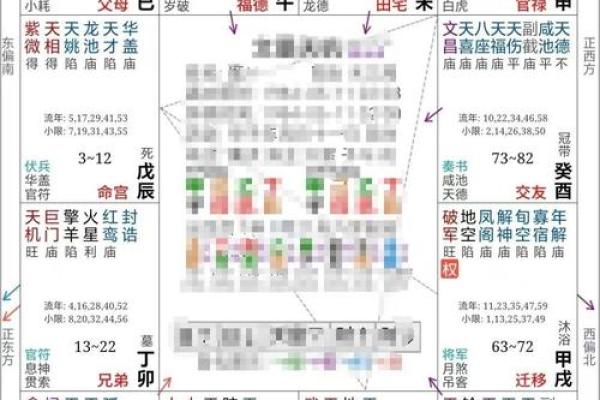 紫薇斗数命盘怎么看