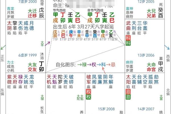 紫薇斗数化解化忌