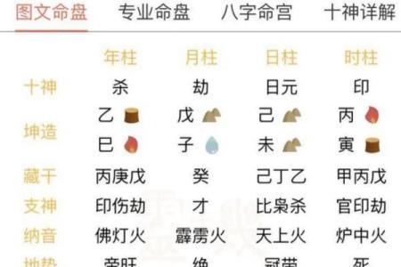 生辰八字详细分析,生辰八字详解