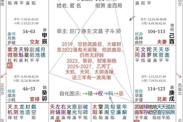 紫薇斗数对财库的影响