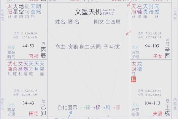 紫薇斗数看感情