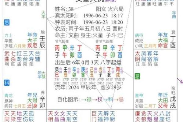 紫薇斗数各宫化
