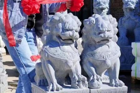 摆放石狮子的风水禁忌