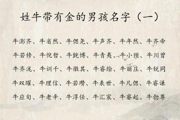 下午3点出生的属牛男孩怎么取名好姓名
