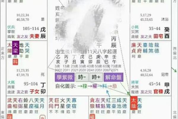 紫微斗数术语解释之：三方四正