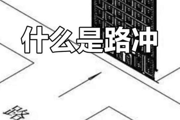 风水知识房子后面冲着路