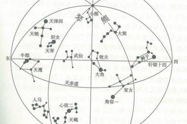 紫薇星在北斗九星中的位置