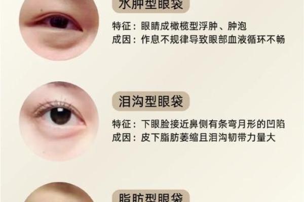 八字眼袋