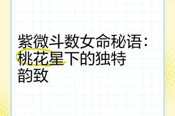 紫薇斗数女命如何看桃花运