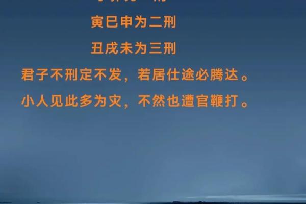八字三刑