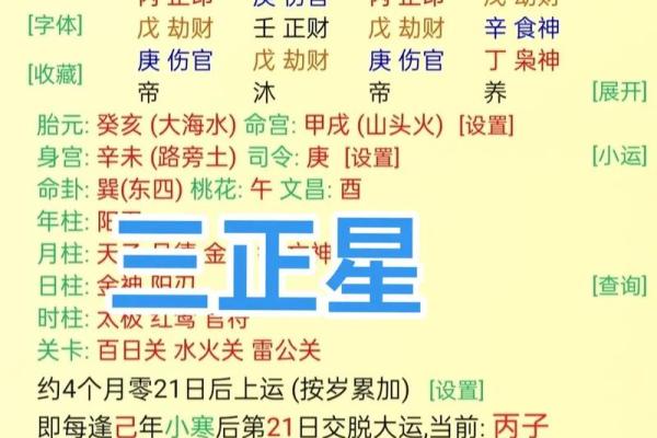 正印八字