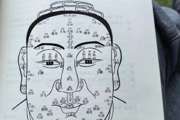 有关印堂面相算命图解