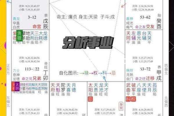 紫薇斗数看事业方位