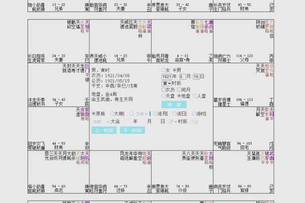 紫薇斗数先天命盘怎么看