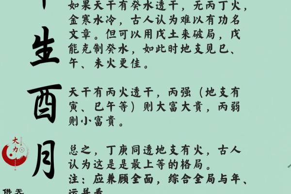 巳酉八字