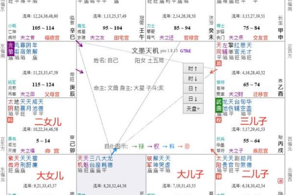紫薇斗数子女宫性