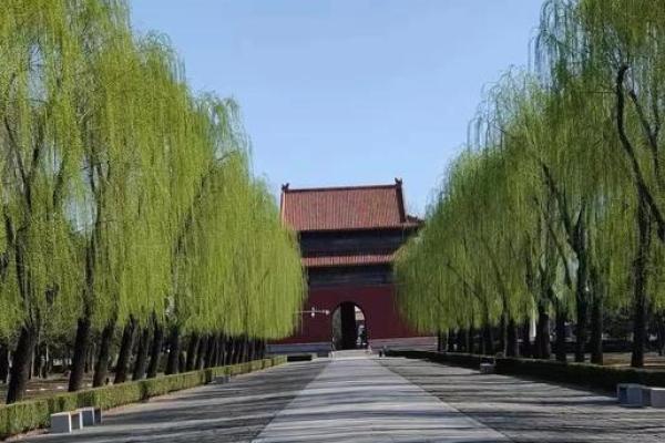 定陵风水好