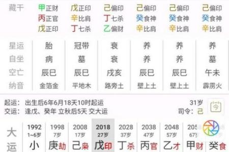 八字克大运