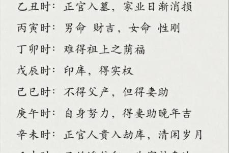 八字命理分析步骤（2）