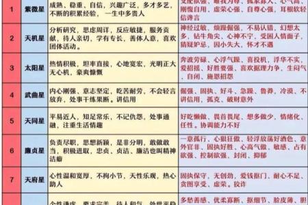 紫微斗数算命