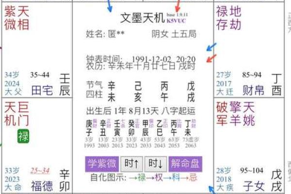 紫微开创型,紫微斗数四大类型