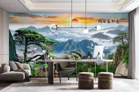 客厅背景墙与风水